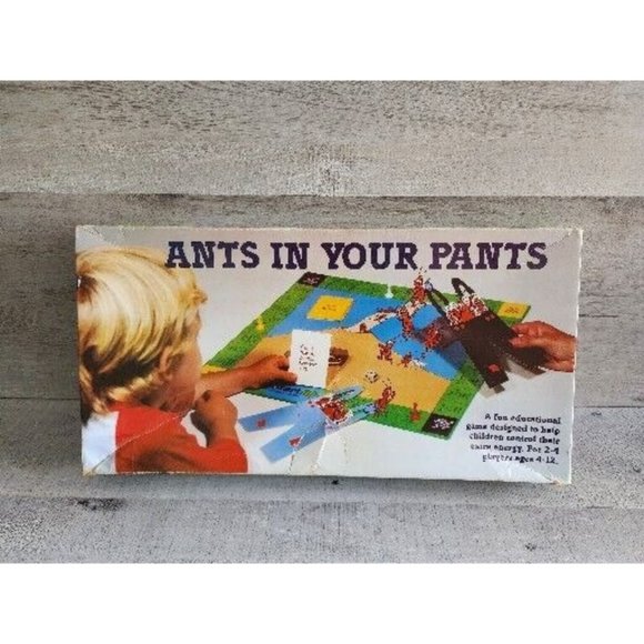 1984 Vintage Ants In Your Pants RARE/UNIQUE BOARD Game HTF Class-Sf Game Company